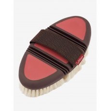 LeMieux Flexi Goat Hair Body Brush - Cranberry LeMieux Flexi Goat Hair Body Brush - Cranberry