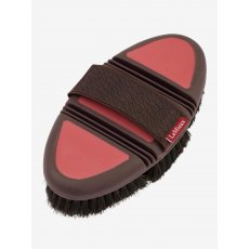 LeMieux Flexi Horse Hair Body Brush - Cranberry