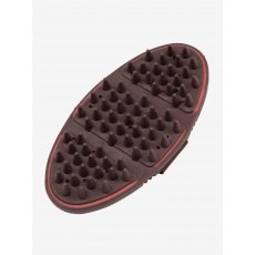 LeMieux Flexi Massage Brush - Cranberry