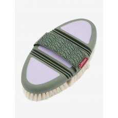 LeMieux Flexi Goat Hair Body Brush - Lilac