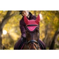 LeMieux Loire Fly Hood - Cranberry LeMieux Loire Fly Hood - Cranberry