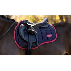 LeMieux Loire GP Square - Navy/Cranberry