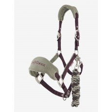 LeMieux Mini Vogue Headcollar & Leadrope - Damson
