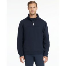 LeMieux Men's Quarter Neck Sweat - Navy