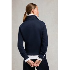Holland Cooper Sporting Goods Zip Henley - Ink Navy