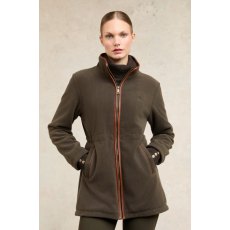 Holland Cooper Country Longline Fleece Jacket - Khaki