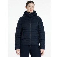 LeMieux Rose Hooded Puffer Jacket - Navy LeMieux Rose Hooded Puffer Jacket - Navy