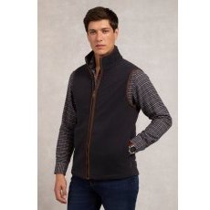 Holland Cooper Men's Country Fleece Gilet - Ink Navy Holland Cooper Men's Country Fleece Gilet - Ink Navy