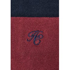 Holland Cooper Riding Sock - Oxblood Navy