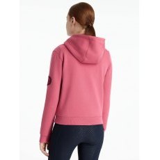LeMieux Young Rider Hettie 1/2 Zip Hoodie - Cranberry