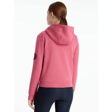 LeMieux Young Rider Hettie 1/2 Zip Hoodie - Cranberry
