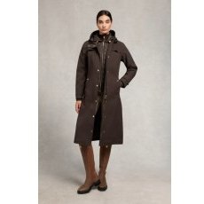 Holland Cooper Folgate Rain Coat - Chocolate Holland Cooper Folgate Rain Coat - Chocolate