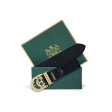 Holland Cooper Stirrup Heritage Belt - Black