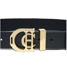 Holland Cooper Stirrup Heritage Belt - Black Holland Cooper Stirrup Heritage Belt - Black