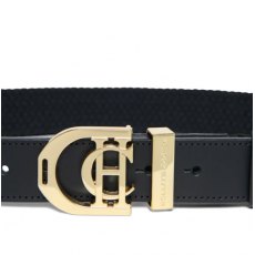 Holland Cooper Stirrup Heritage Belt - Black