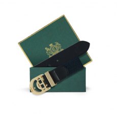 Holland Cooper Stirrup Heritage Belt - Ink Navy