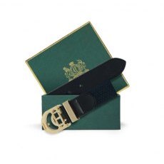 Holland Cooper Stirrup Heritage Belt - Ink Navy Holland Cooper Stirrup Heritage Belt - Ink Navy