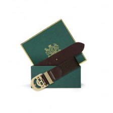 Holland Cooper Stirrup Heritage Belt - Chocolate Holland Cooper Stirrup Heritage Belt - Chocolate