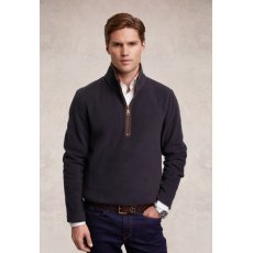 Holland Cooper Men's Country Fleece 1/4 Zip - Ink Navy