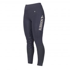 Shires Aubrion React Riding Tights - Shadow