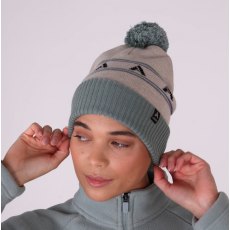 Shires Aubrion React Bobble Hat - Sage/Sand
