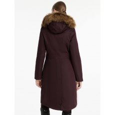 LeMieux Anya Waterproof Riding Coat - Damson
