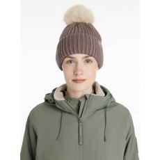 LeMieux Clara Rib Beanie - Walnut