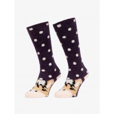 LeMieux Fluffy Character Socks - Fjord