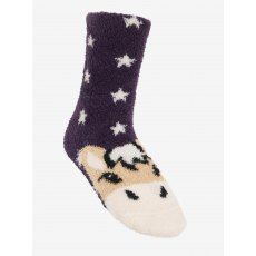 LeMieux Mini Fluffy Character Socks - Fjord