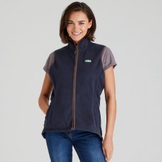 Ridgeline Womens Kodiak Fleece Gilet - Navy