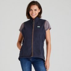 Ridgeline Womens Kodiak Fleece Gilet - Navy