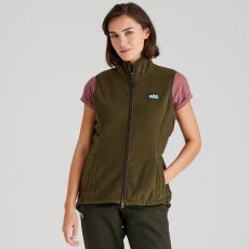 Ridgeline Womens Kodiak Fleece Gilet - Moody Teak
