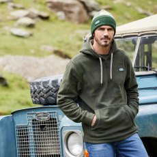 Ridgeline Mens Ballistic Fleece Hoodie - Deep Forest