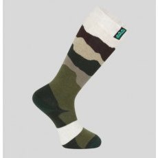 Ridgeline Merino Wool Socks (Full) - Olive Stripes