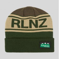 Ridgeline RLNZ Knitted Beanie Hat - Olive Multi