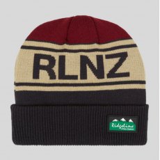 Ridgeline RLNZ Knitted Beanie Hat - Navy Multi