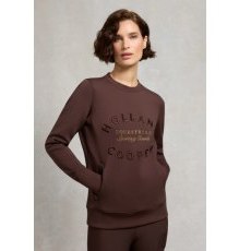 Holland Cooper Crystal Crew Neck Sweat - Walnut Holland Cooper Crystal Crew Neck Sweat - Walnut