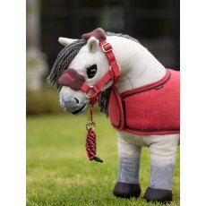 LeMieux Toy Pony Vogue Headcollar - Cranberry