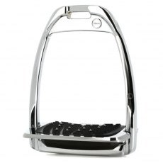 Flex-on Aluminium Hunter Stirrups - Silver/Silver/Black Flex-on Aluminium Hunter Stirrups - Silver/Silver/Black