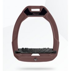 Flex-on Safe-On Stirrups - Brown/Black/Brown