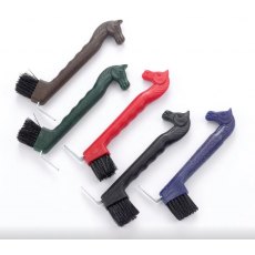 Lincoln Horse Head Hoof Pick With Brush