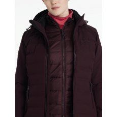 LeMieux Brooke Waterproof Hybrid Jacket - Damson