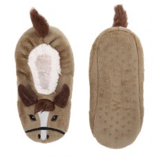 Platinum Agencies Ltd Kids Wildfeet Slippers - Fluffy Horse