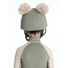 LeMieux Mini Double Pom Hat Silk - Rosemary