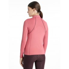 LeMieux Young Rider Mia Mesh Base Layer - Cranberry