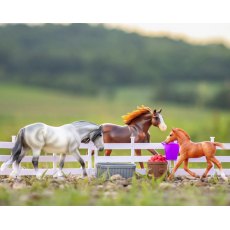 Breyer Playful Pony Horse Family