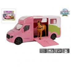 Jenkinsons Kids Globe Pink Horsebox Jenkinsons Kids Globe Pink Horsebox