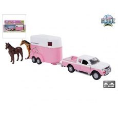 Jenkinsons Kids Globe Pink Mitsubishi & Trailer Jenkinsons Kids Globe Pink Mitsubishi & Trailer