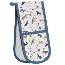 Jenkinsons Elico Double Oven Gloves: Horses