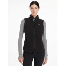 LeMieux Aspen Herringbone Fleece Gilet - Black LeMieux Aspen Herringbone Fleece Gilet - Black